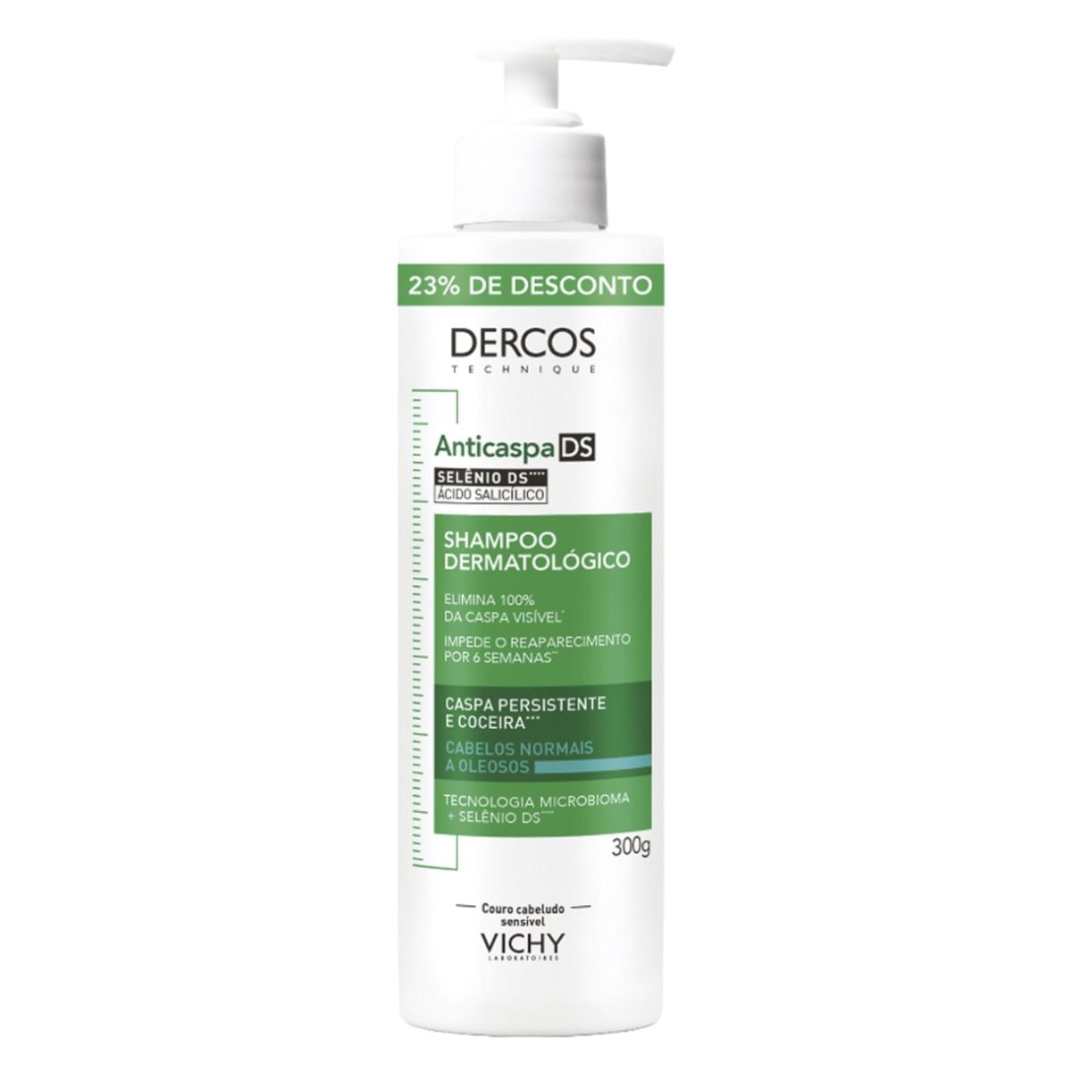 Shampoo Anticaspa Vichy Dercos Technique Ds 300g 23% De Desconto