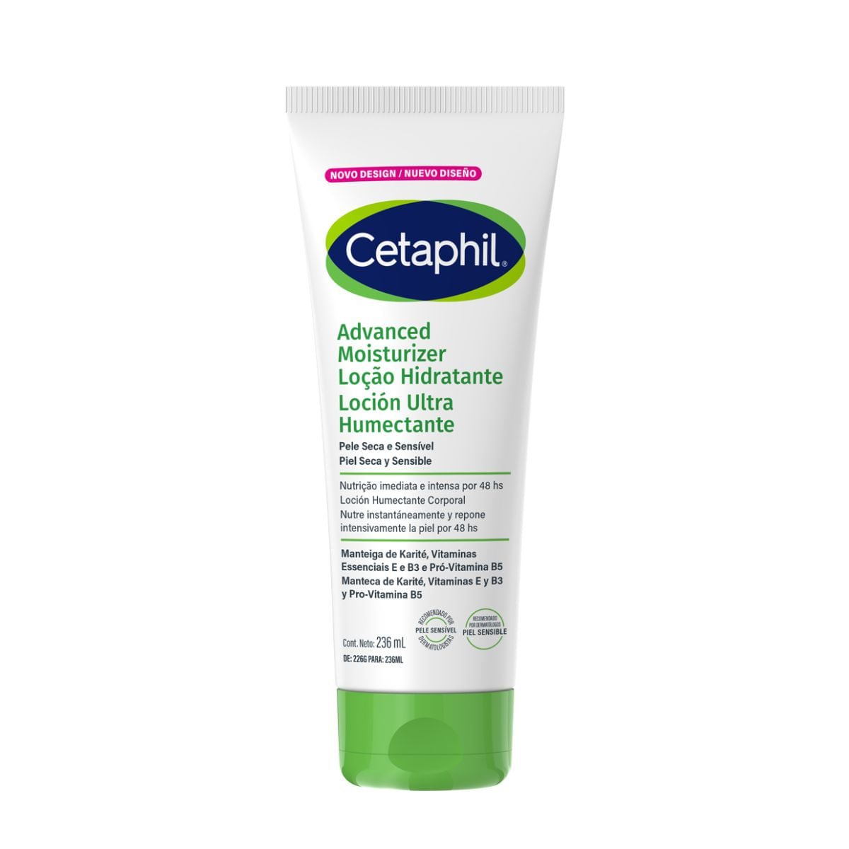 Loção Hidratante Corporal Cetaphil Advanced Moisturizer 236ml