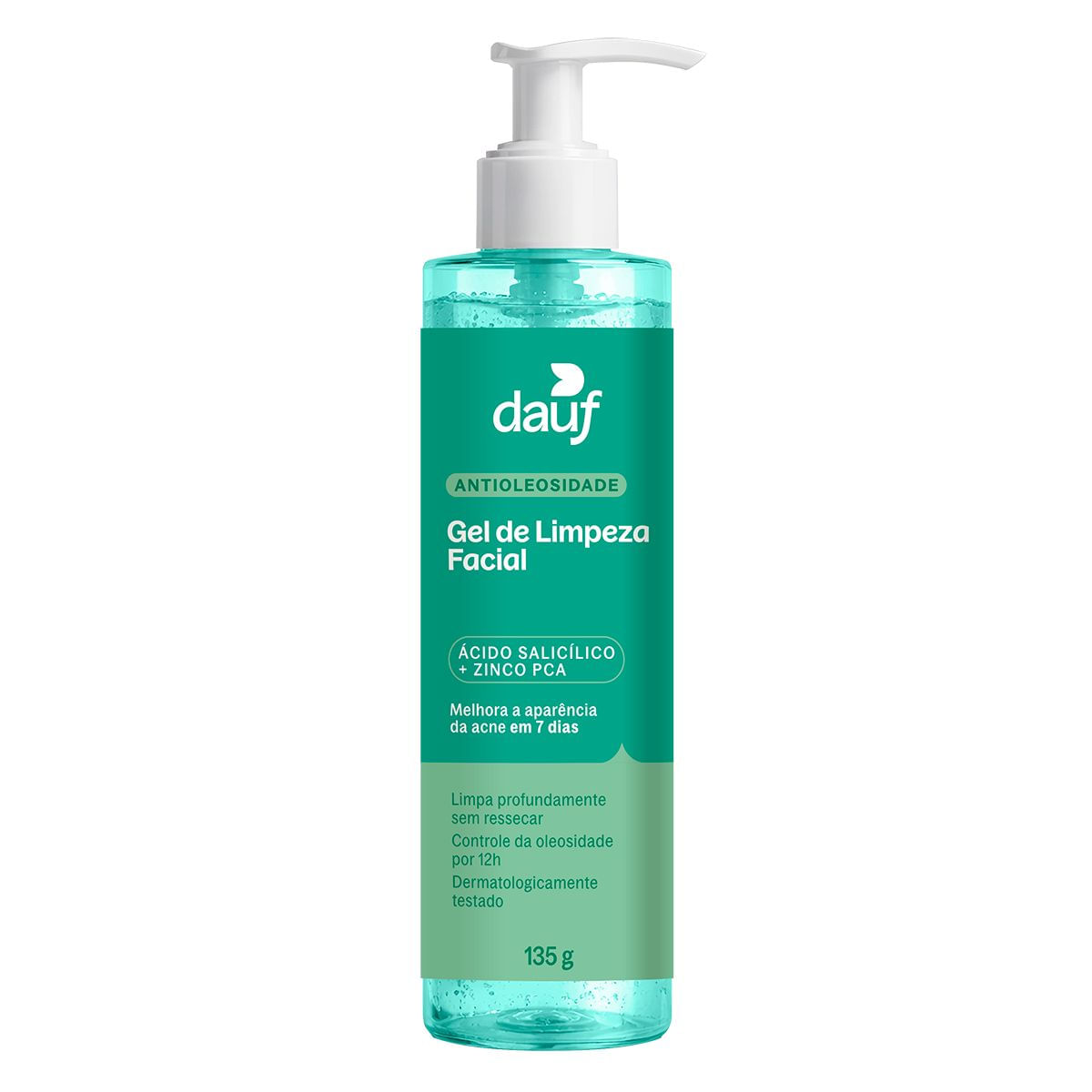 Gel De Limpeza Facial Dauf Antioleosidade 135g