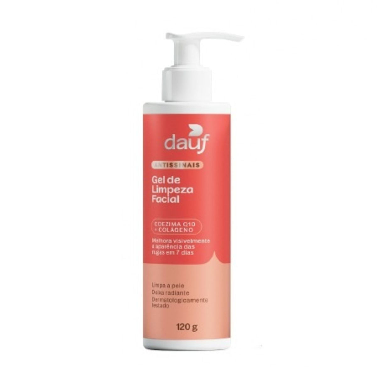Gel De Limpeza Facial Dauf Antissinais 130g