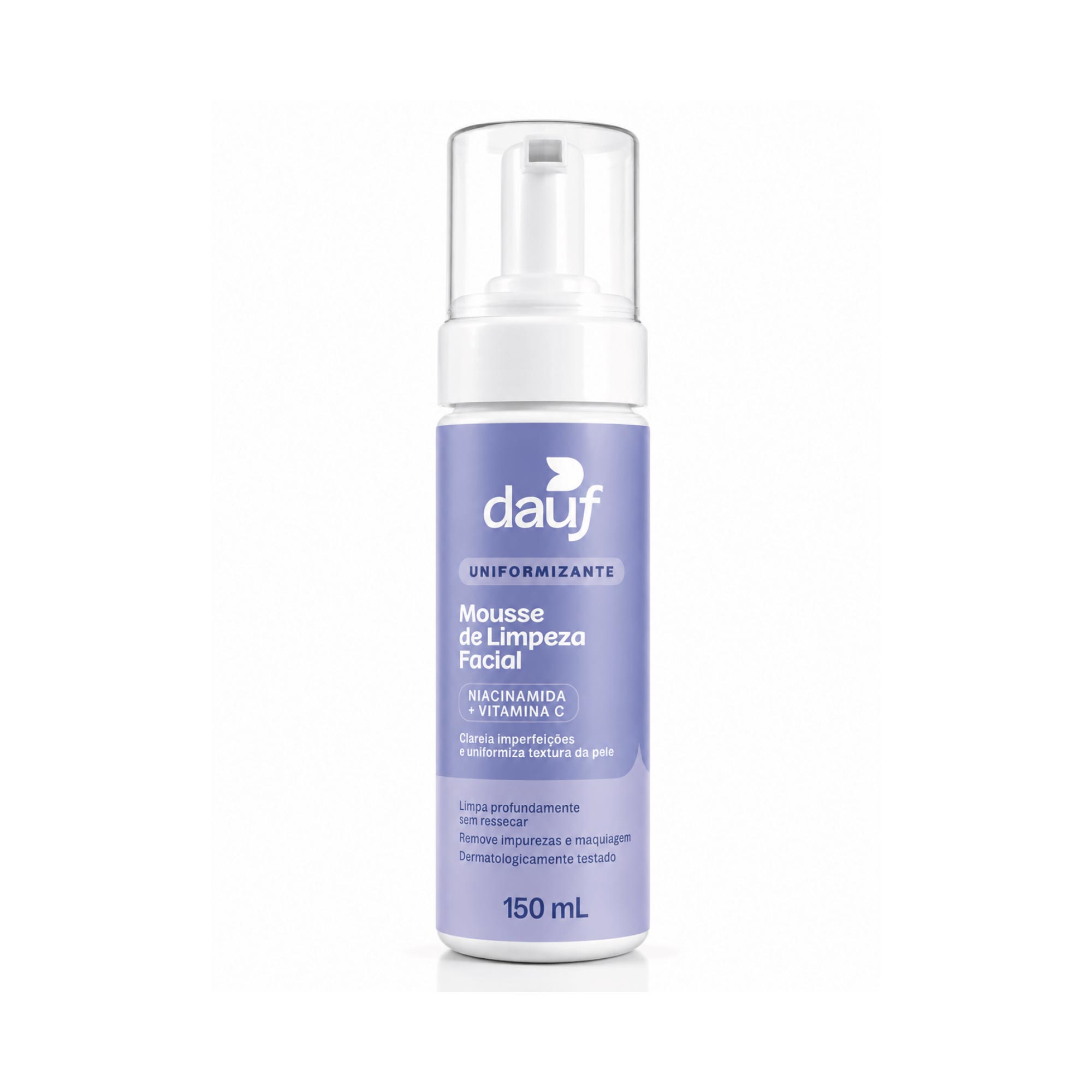 Mousse De Limpeza Facial Dauf Uniformizante 150ml