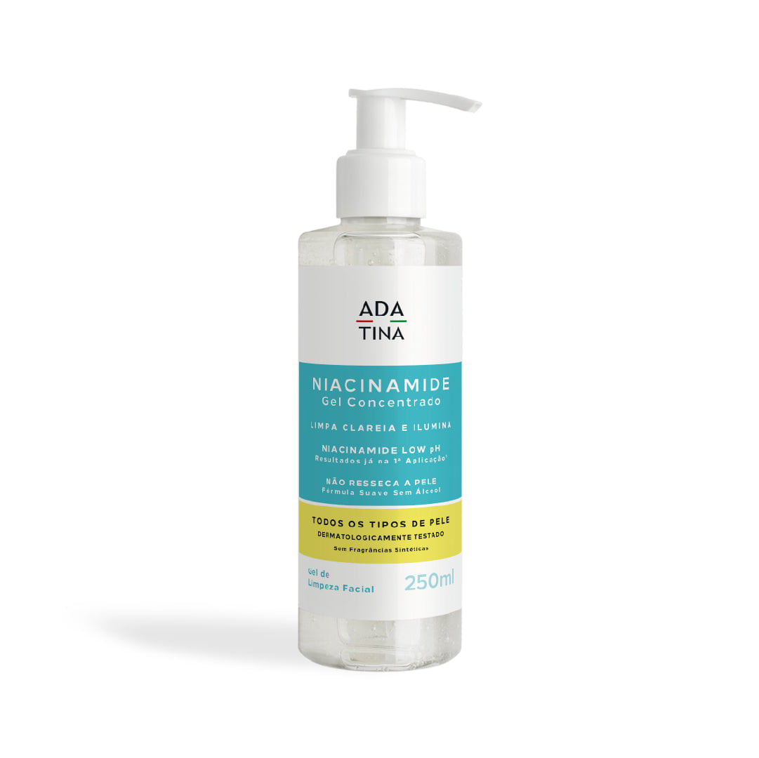 Gel de Limpeza Facial Clareador Ada Tina Niacinamide 250ml