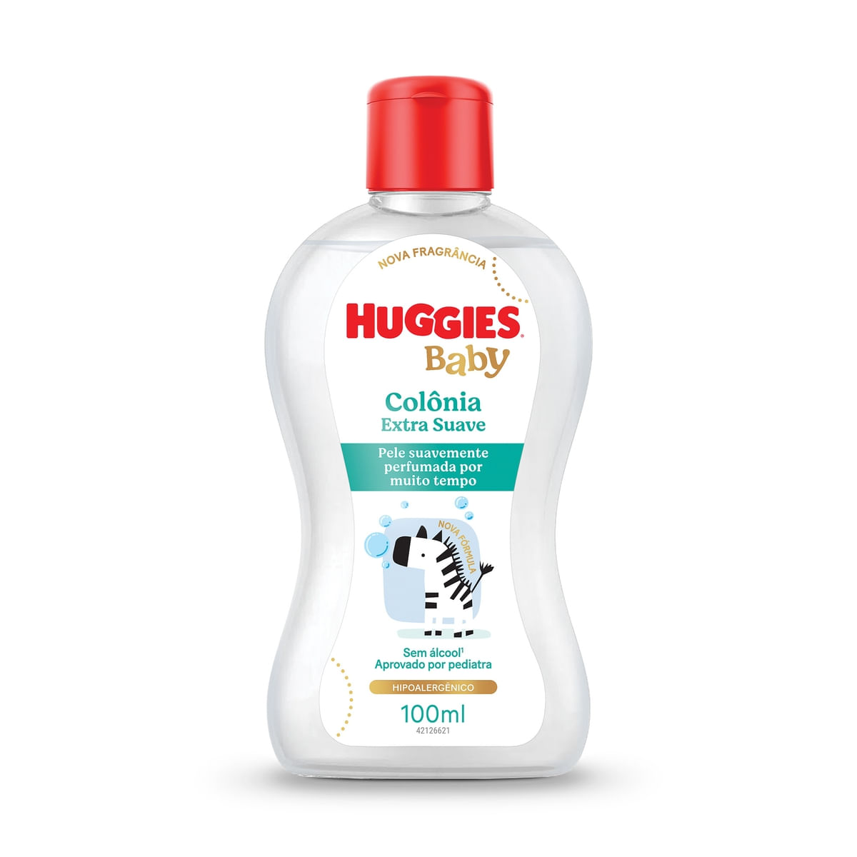 Colônia Huggies Extra Suave Hipoalergênica 100 ml