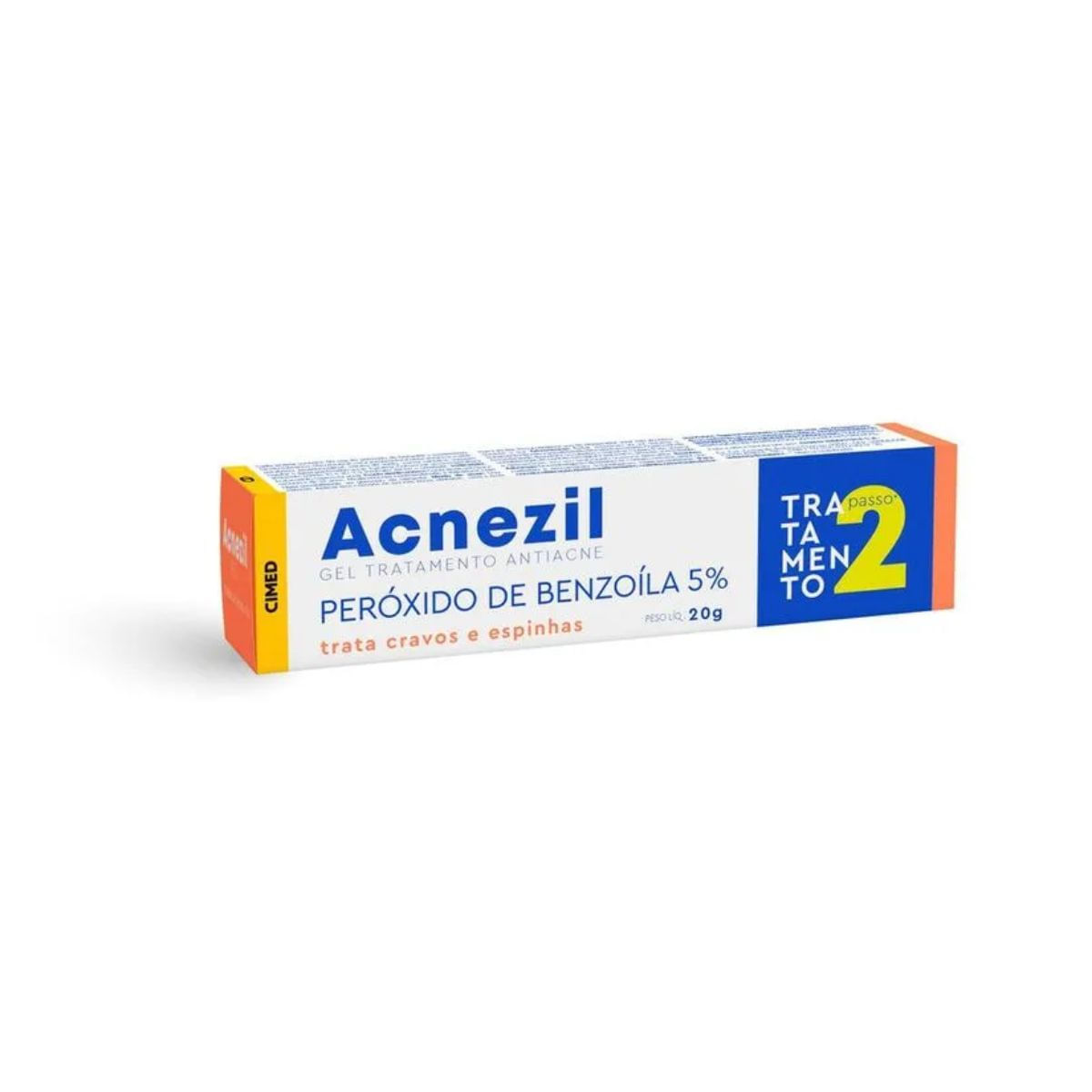 Gel Tratamento Acnezil Antiacne com Peróxido Benzoila 20G