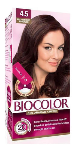 Tintura Biocolor Mini Acaju Escuro Poderoso 4.5
