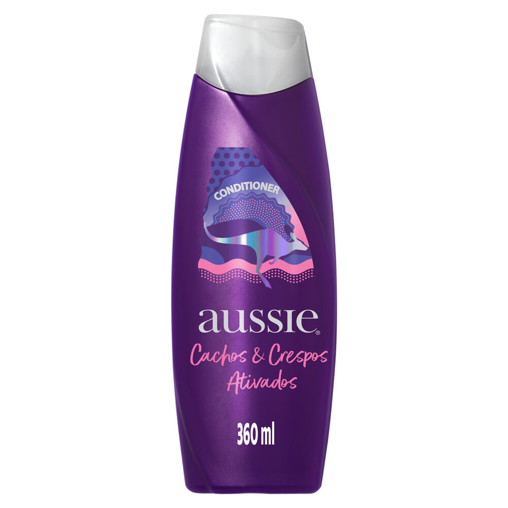 Condicionador Aussie Cachos e Crespos Ativação 360ml