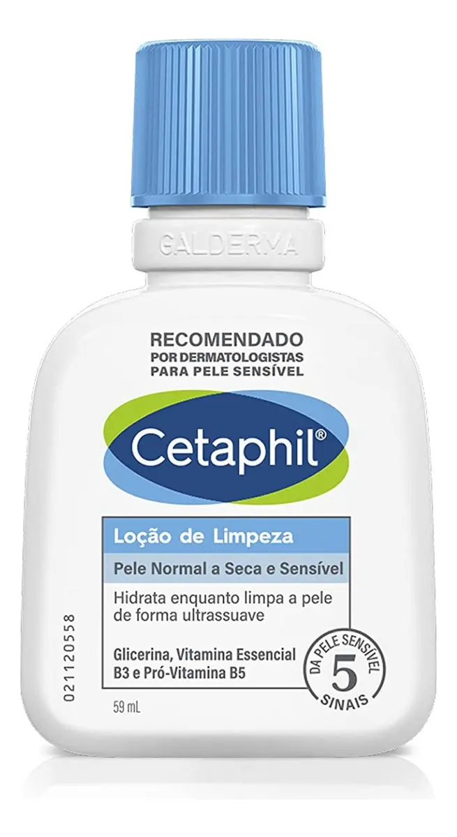 Loção de Limpeza Cetaphil Pele Seca e Sensível 59ml