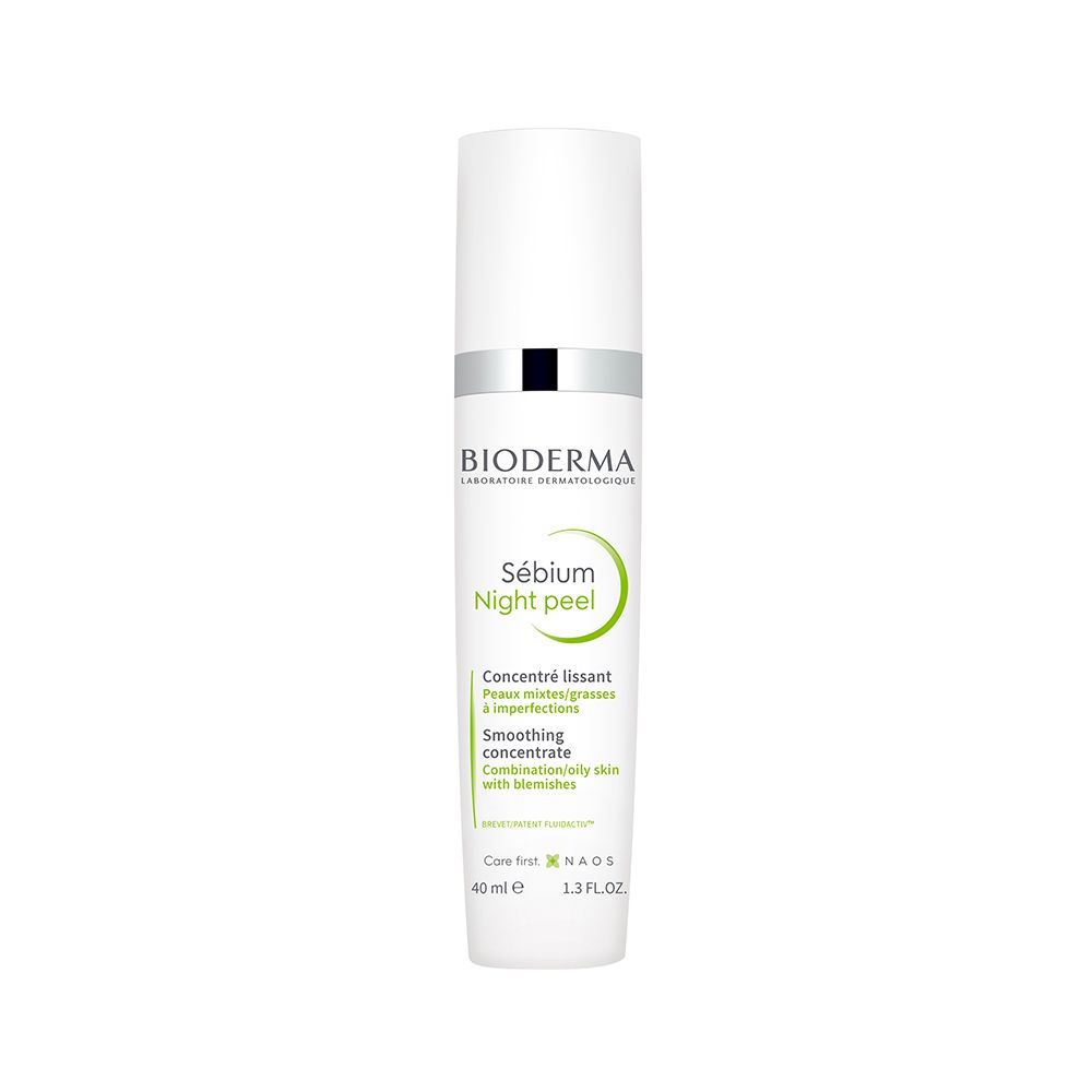 Sérum Bioderma Sébium Night Peel Renovador Peles Oleosas e Acneicas 40ml