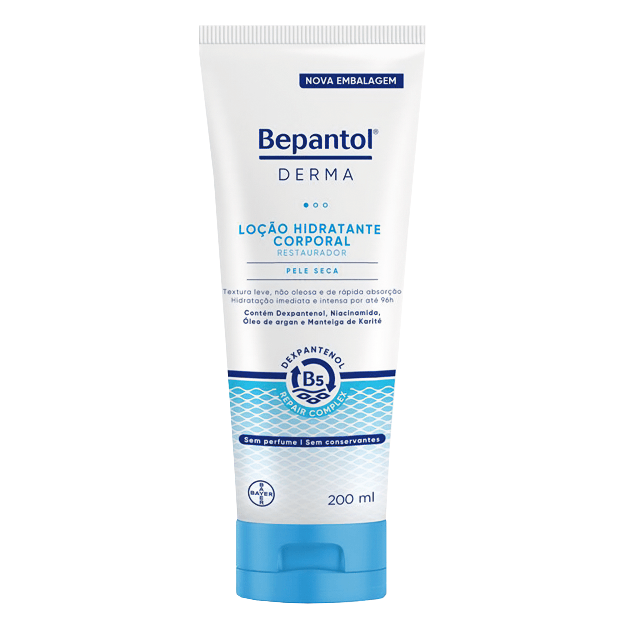 Loção Corporal Bepantol Derma Hidratante Restaurador Pele Seca 200ml