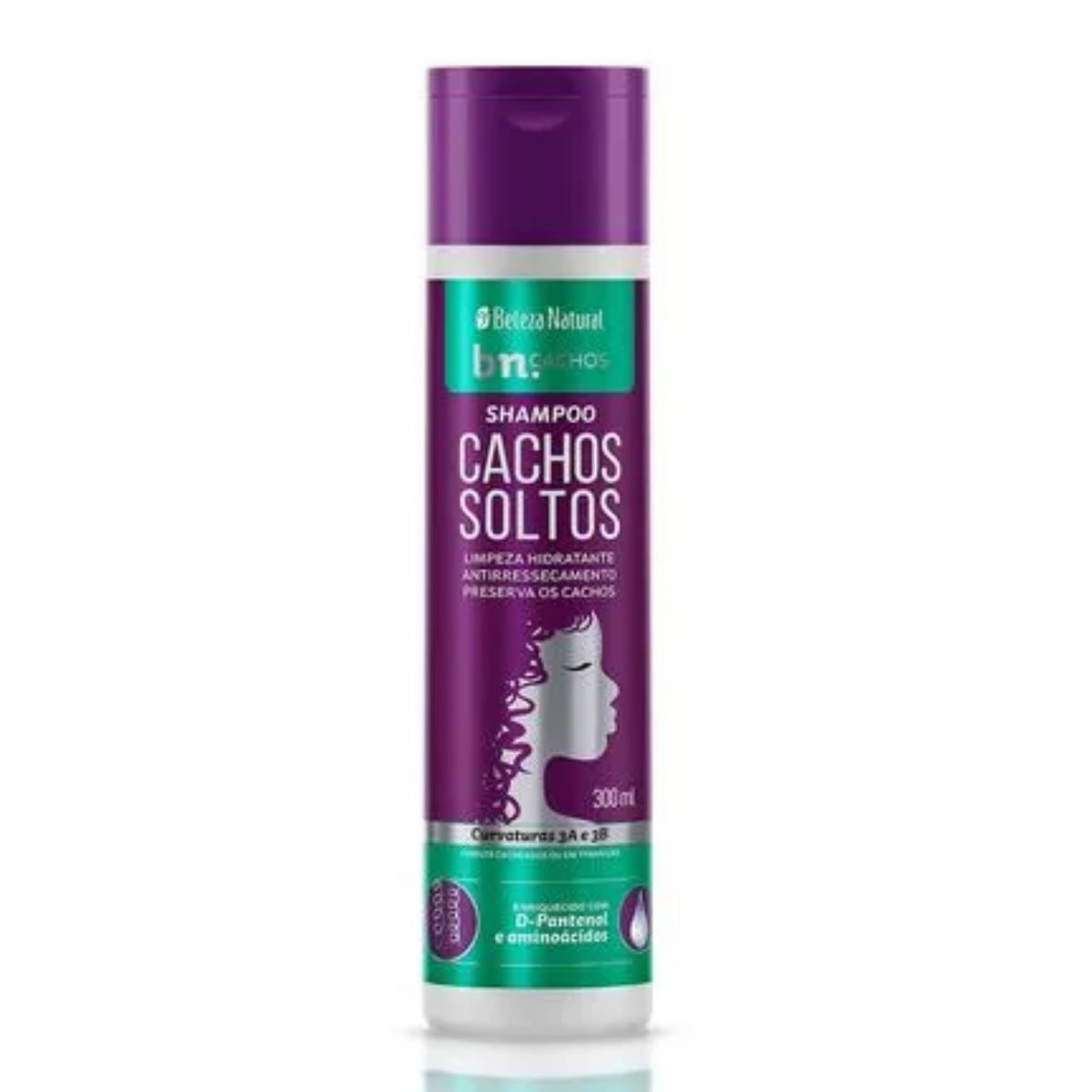 Shampoo Beleza Natural Cachos Soltos 300ml