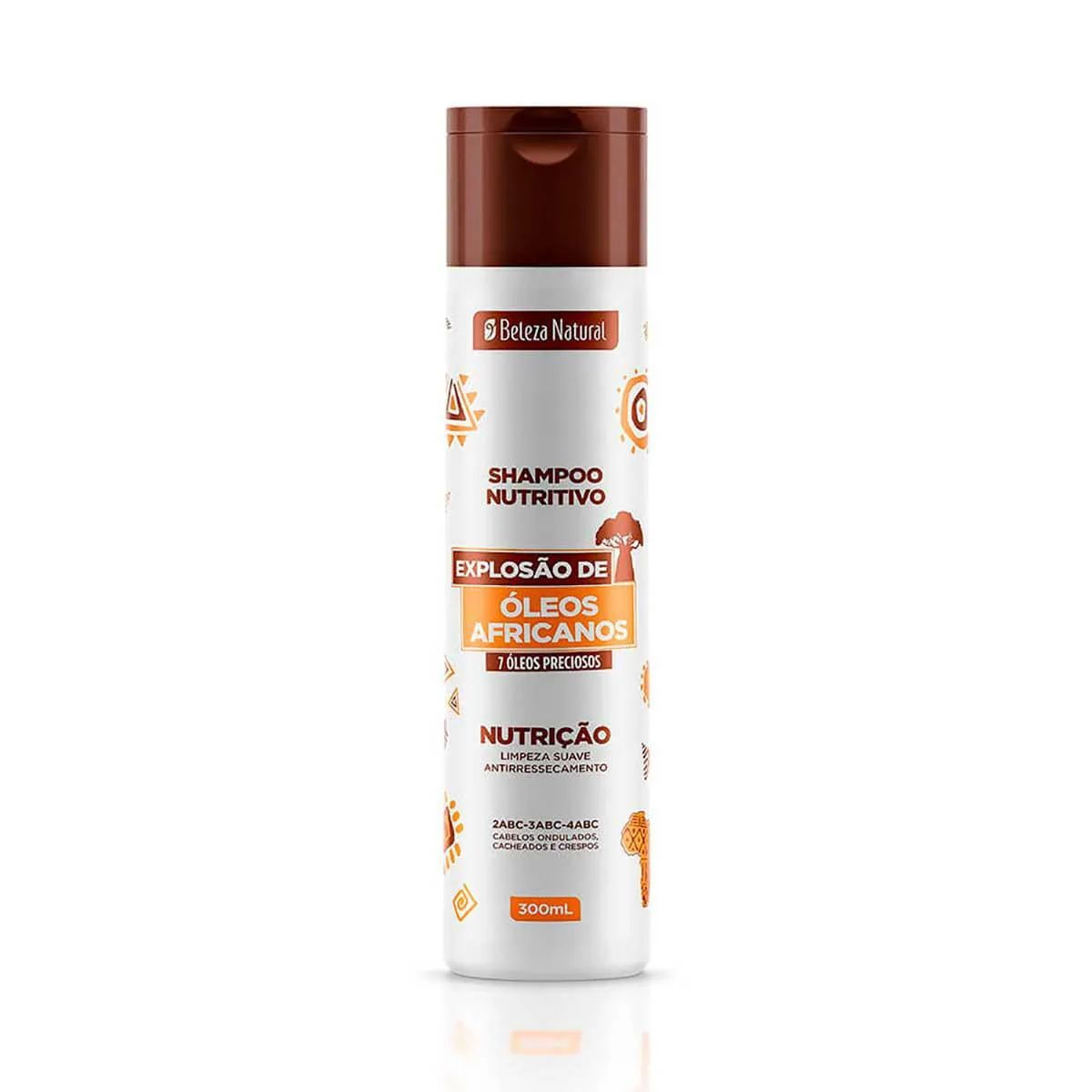Shampoo Beleza Natural Explosão de Óleos Africanos 300ml