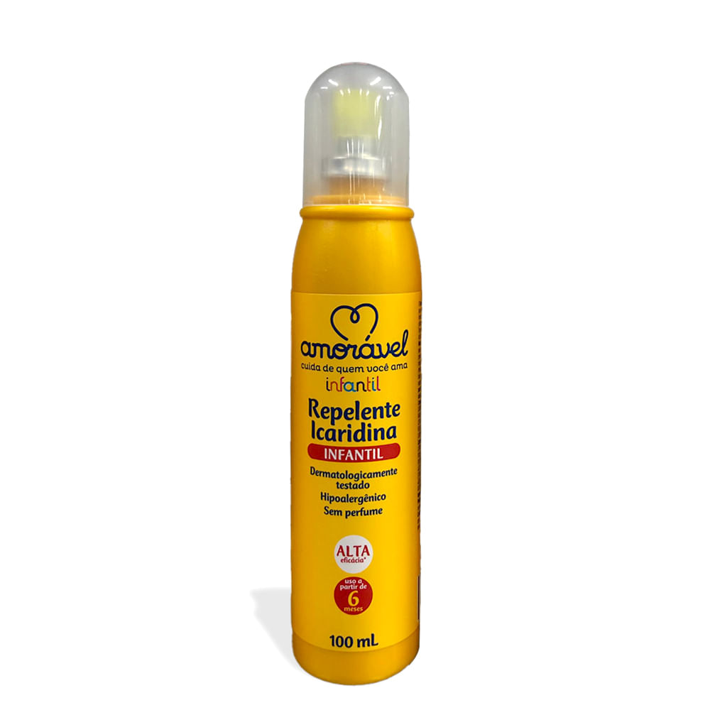 Repelente Amorável Icaridina Kids Spray 100ml