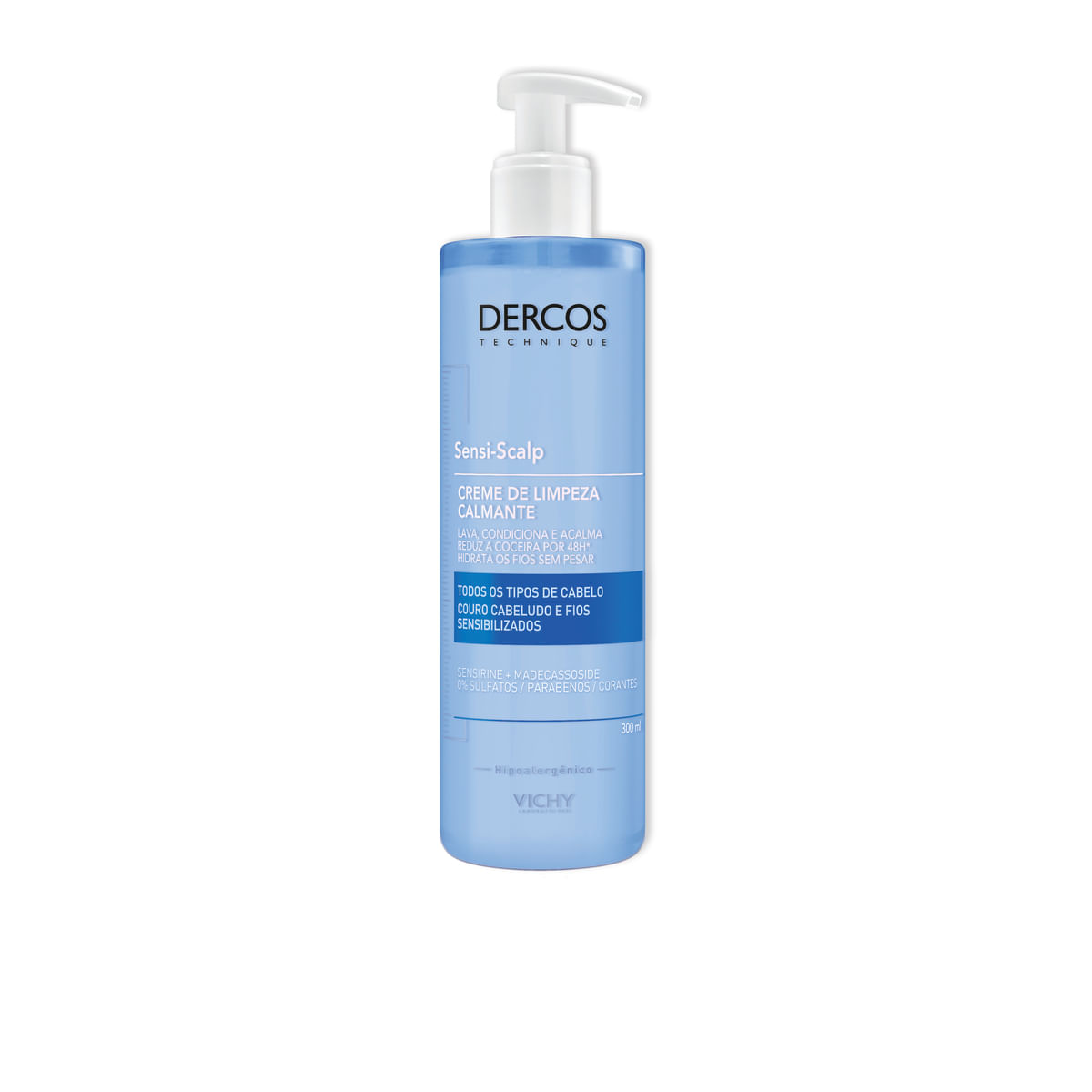 Creme de Limpeza Capilar Vichy Dercos Sensi-Scalp 300ml