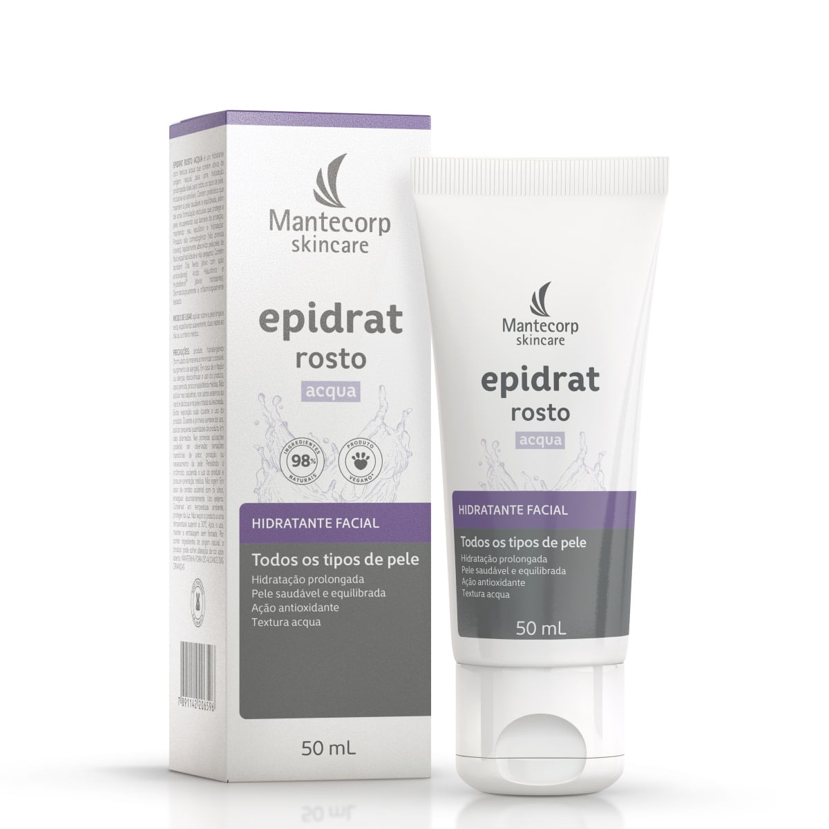 Hidratante Facial Epidrat Rosto Acqua 50ml