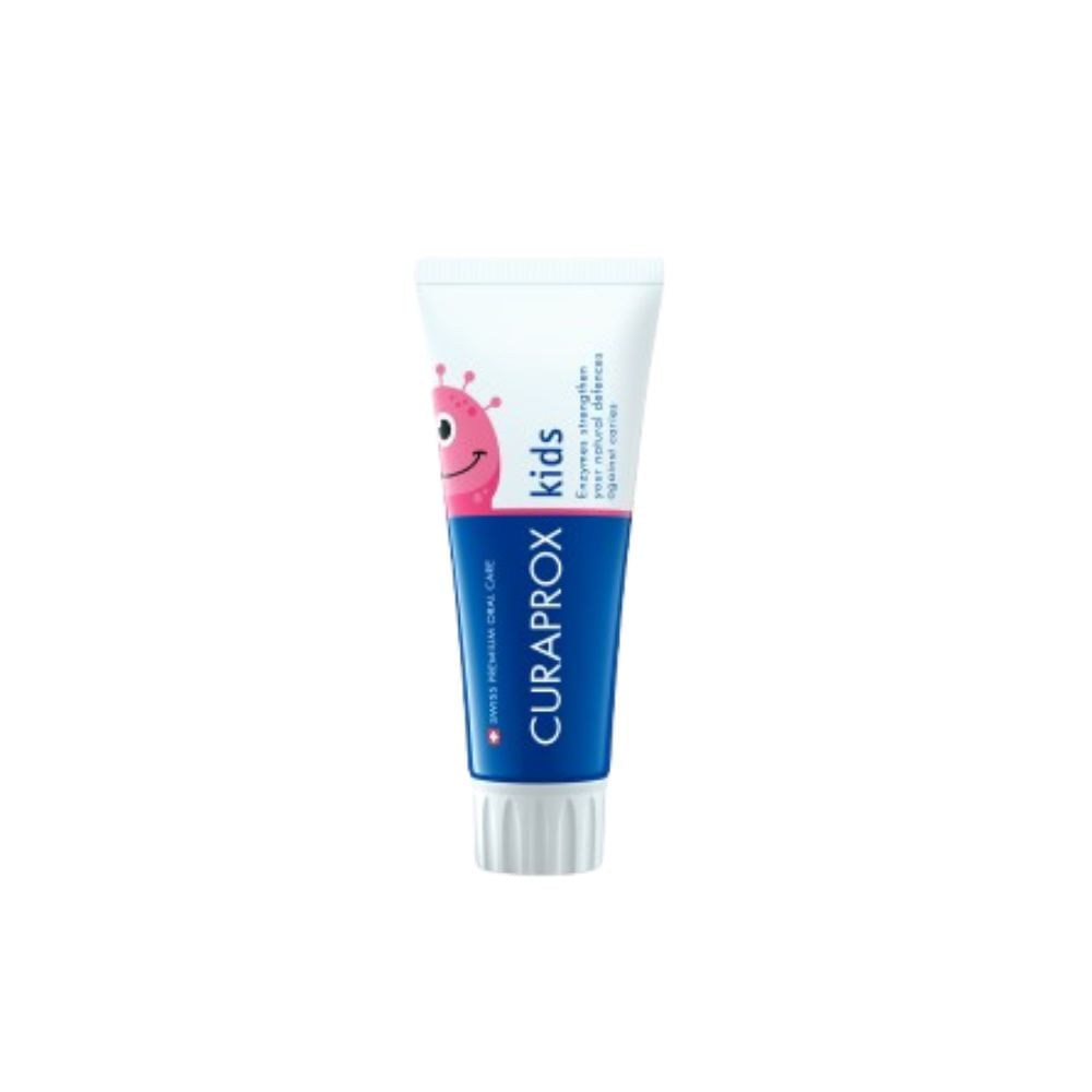 Creme Dental Infantil Curaprox Kids com Flúor de 0 a 6 anos Sabor Melancia 60ml