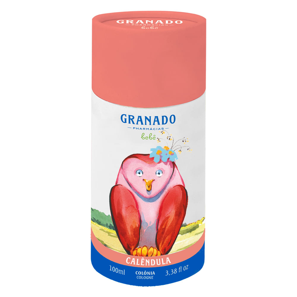 Colônia Infantil Granado Bebê Sem Álcool Recém-Nascido Calêndula 100ml