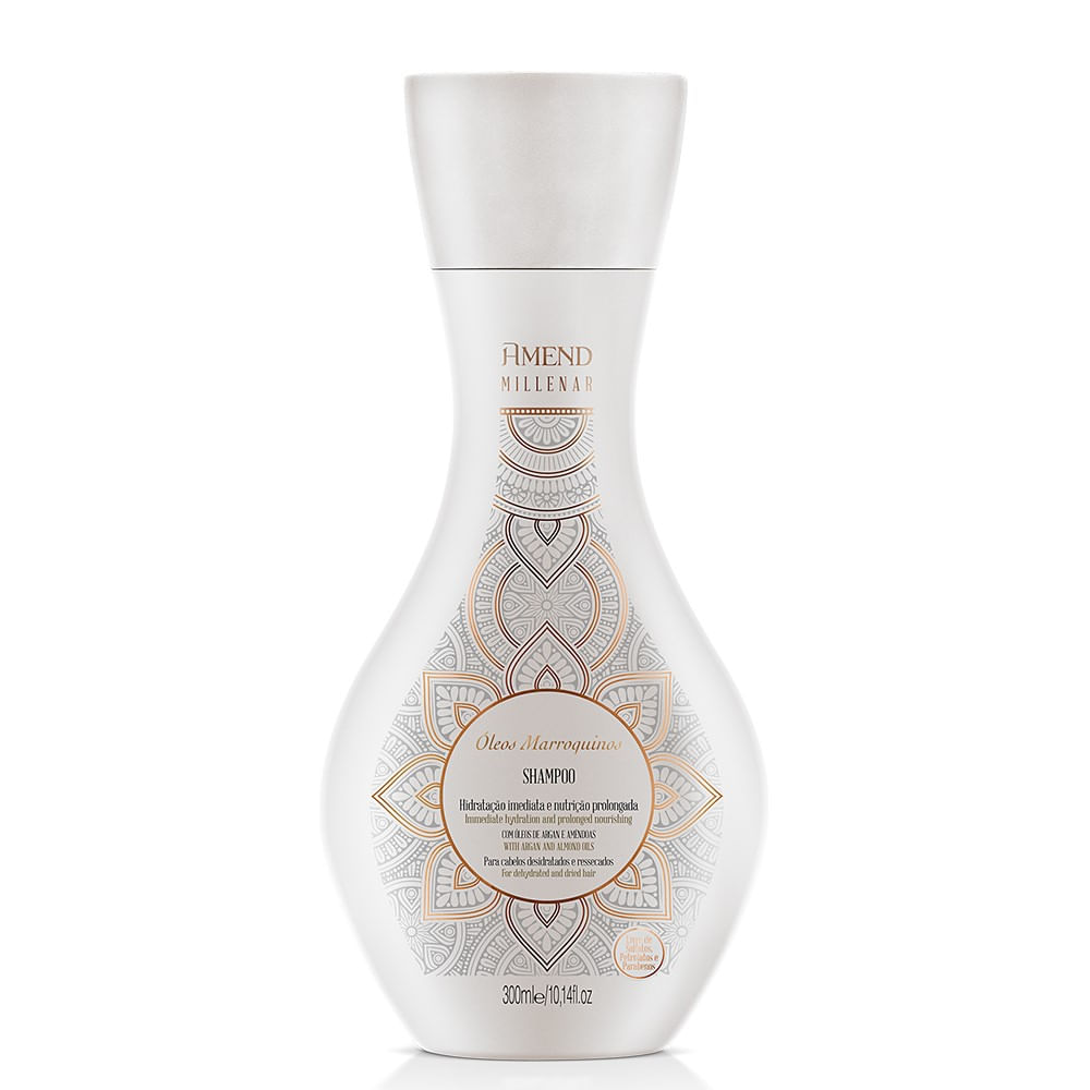 Shampoo Amend Millenar Óleos Marroquinos 300ml