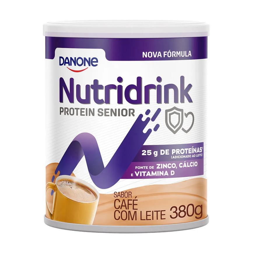 Suplemento Nutridrink Protein Senior Café Com Leite 380g