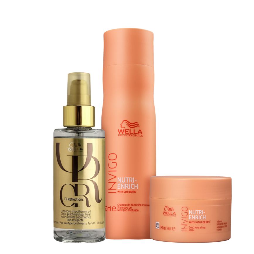 Kit Wella Professionals Invigo Nutri-Enrich Triplo (3 Produtos)