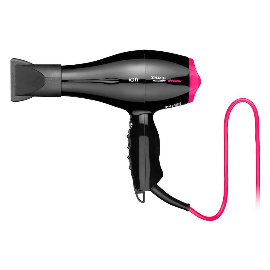 Secador Titanium Pink 2100w- 127v - Taiff Professional