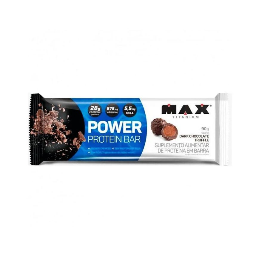Power Protein Bar (90g) Sabor: Dark Chocolate Truffle