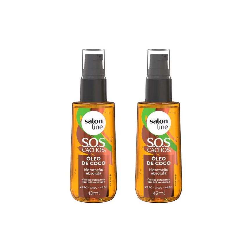 Oleo Salon line Sos Oleo de Coco 42ml - Kit C/ 2un