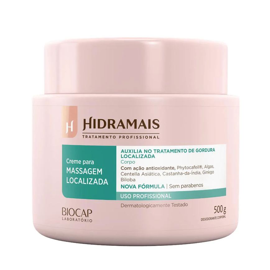Creme Para Massagem Localizada 500g