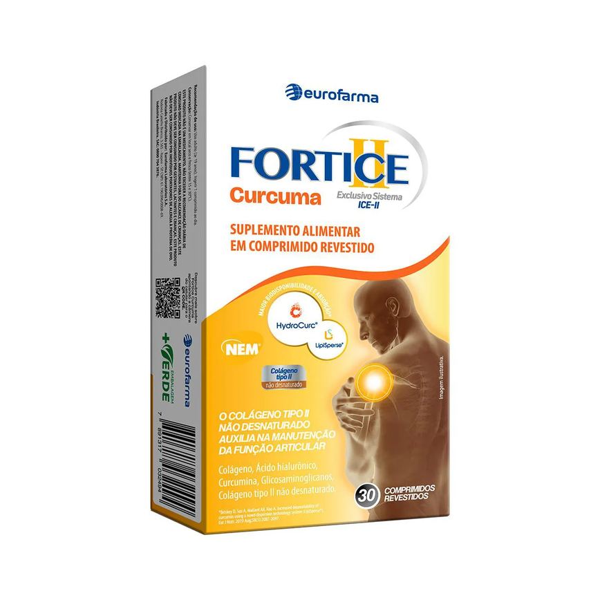 Fortice Curcuma 30 comprimidos