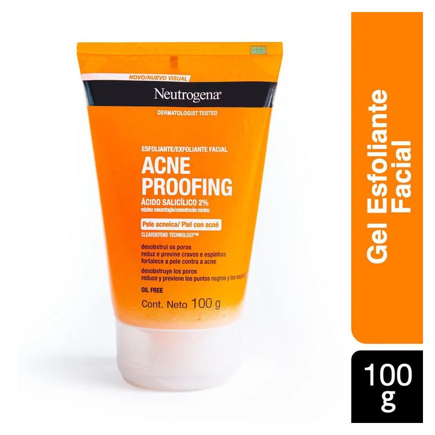Esfoliante Facial Neutrogena Acne Proofing 100g
