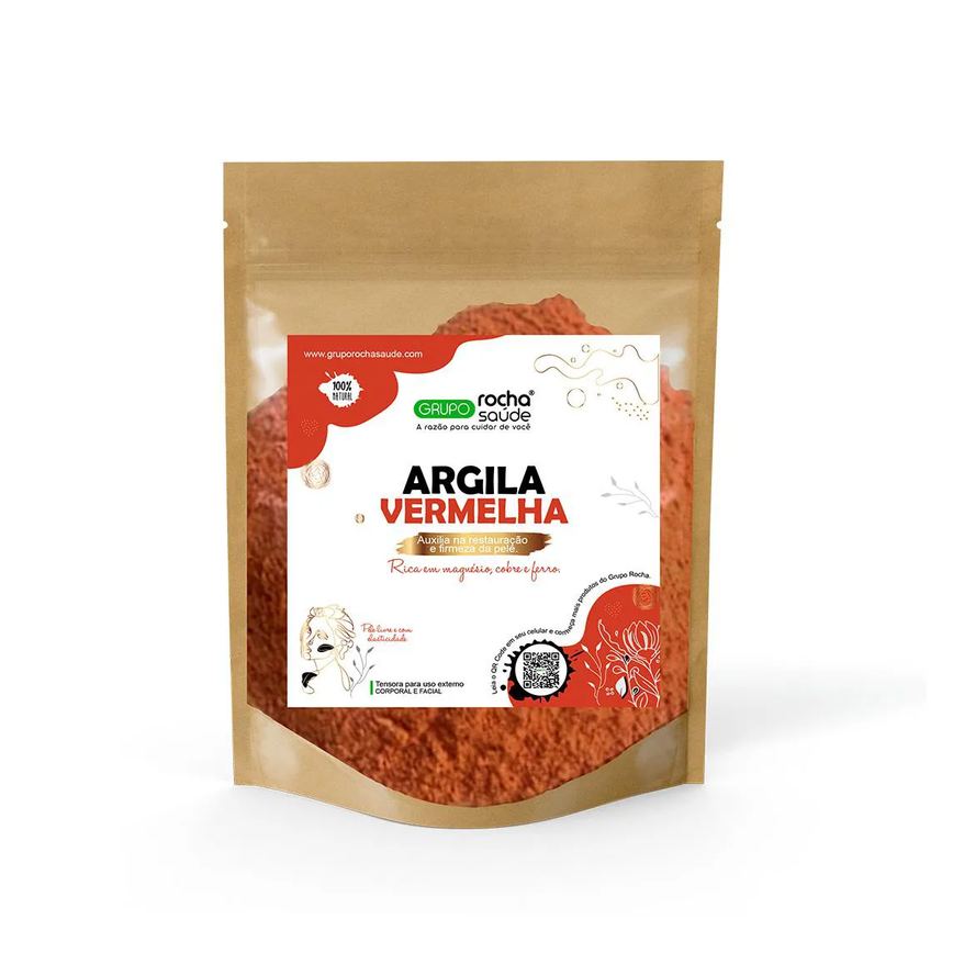 Argila vermelha - 200g