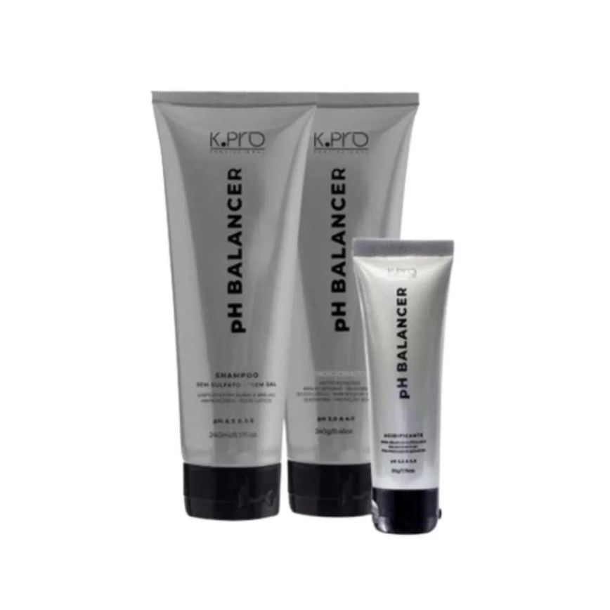Kit K.pro Ph Balancer Acidificante Pequeno (3 Produtos)