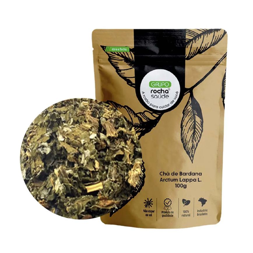 Chá de Bardana - Arctium Lappa L. - 100G