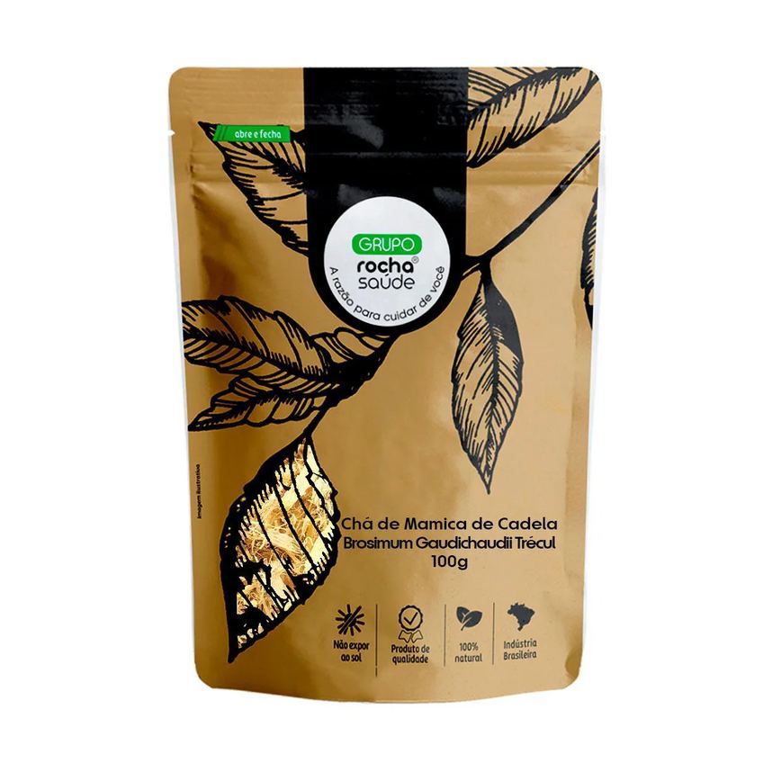 Chá de Mamica de Cadela - Brosimum Gaudichaudii Trécul - 100G