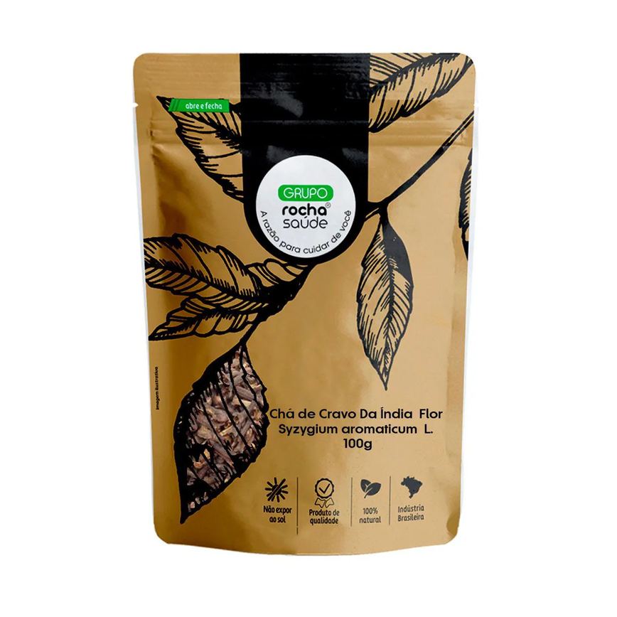 Chá de Cravo da Índia Flor - Syzygium Aromaticum L. - 100G