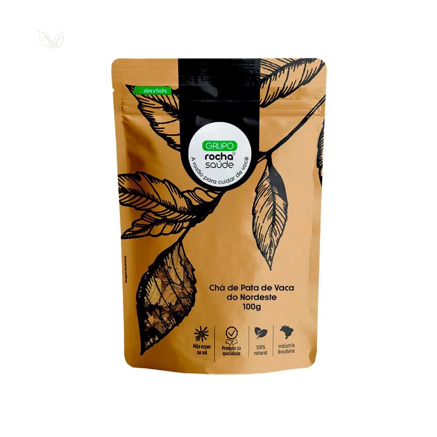 Chá de Pata de Vaca do Nordeste - Bauhinia Forficata L. 100G