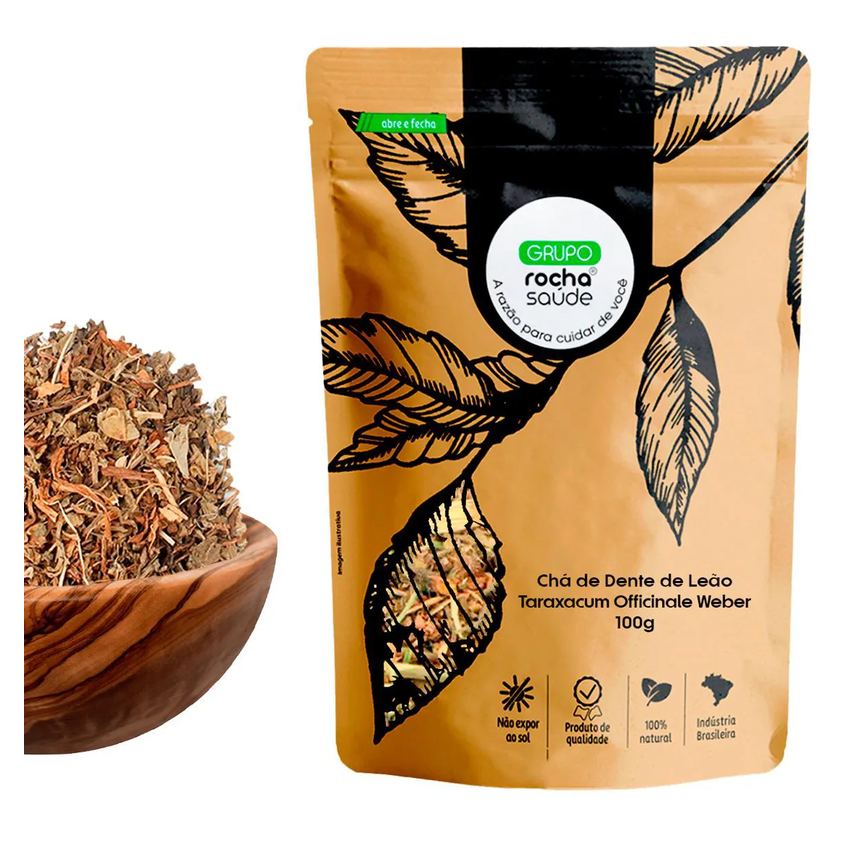 Chá de Dente de Leão - Taraxacum Officinale Weber - 50G