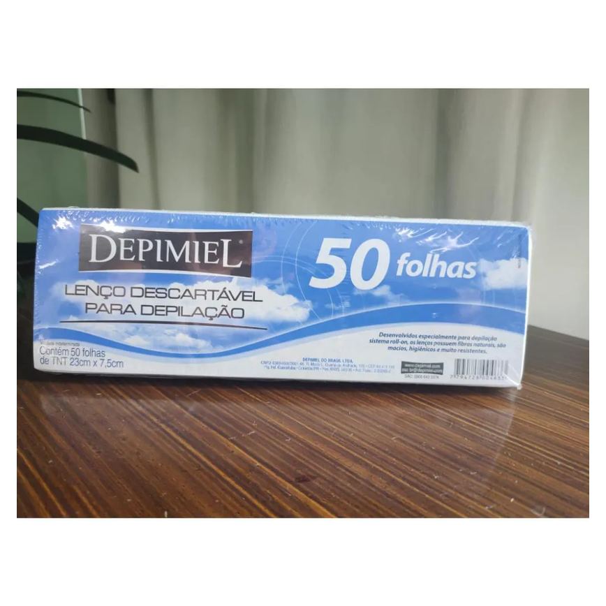 Depimiel Lenco P/ Depilacao Tnt C/ 50unidades