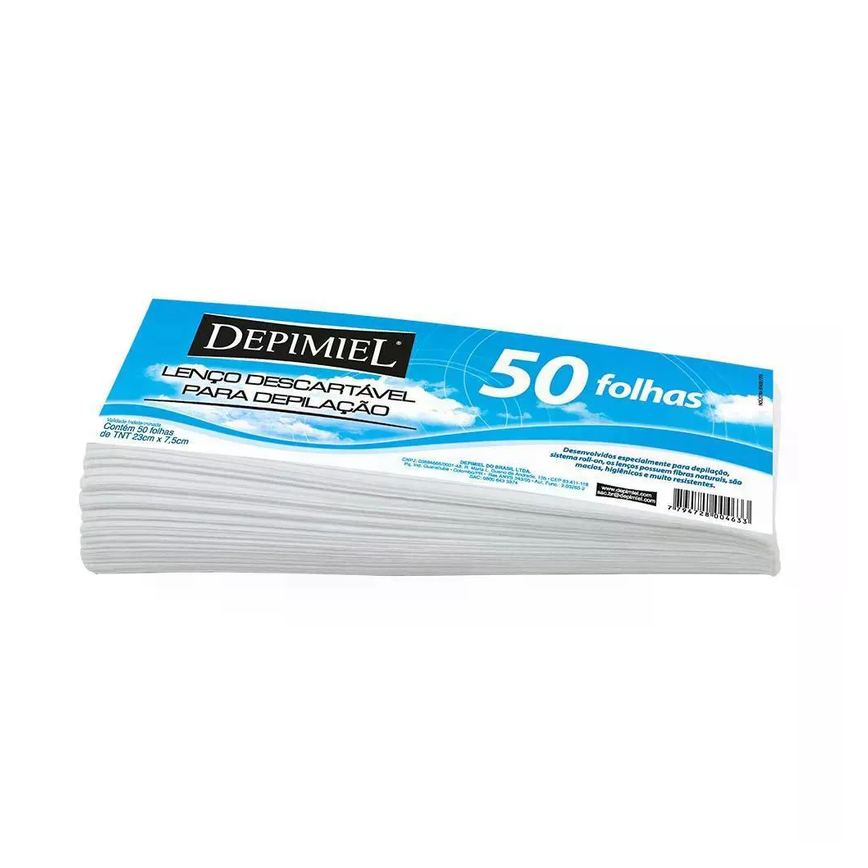 Depimiel Lenco P/ Depilacao Tnt C/ 50unidades