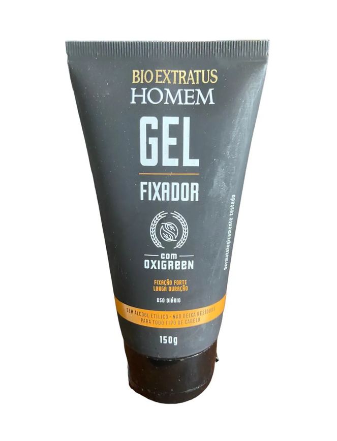 Gel Fixador Oxigreen Homem Cabelo e Barba 150 G