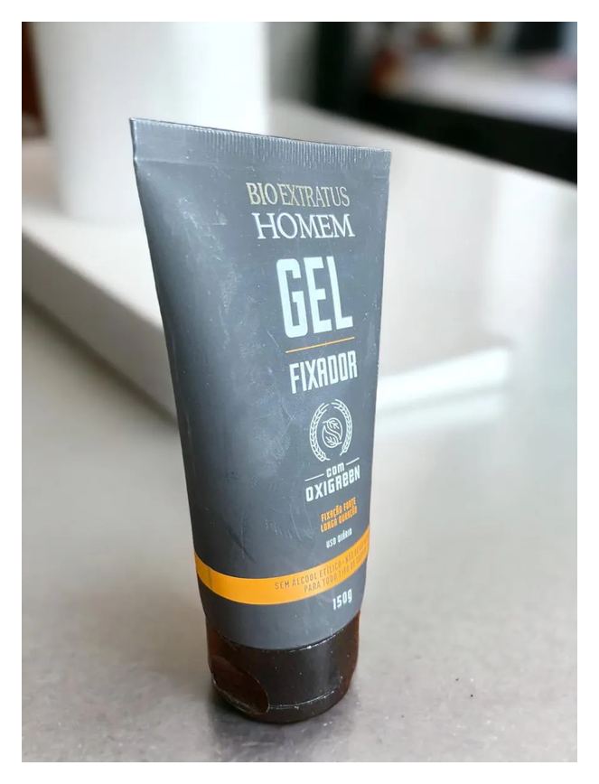 Gel Fixador Oxigreen Homem Cabelo e Barba 150 G