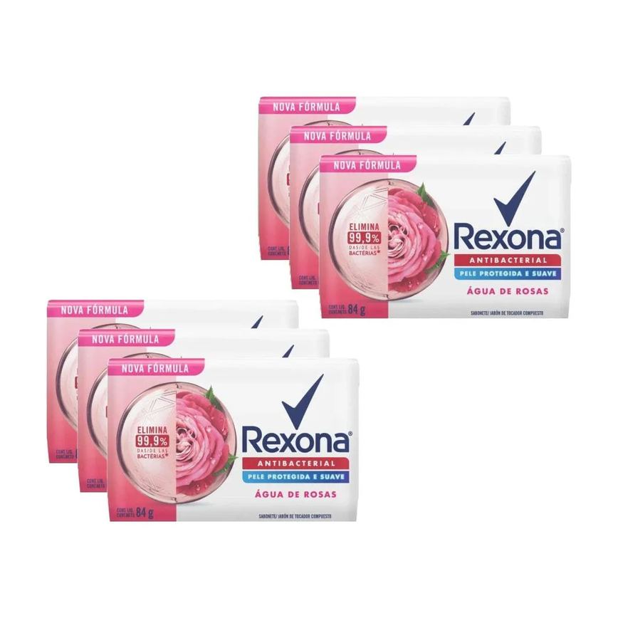 Kit Sabonete Rexona Orchid Fresh 84g C/6un