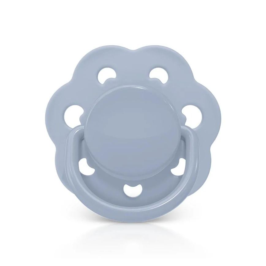 Chupeta Candy Style Bico Redondo em Silicone 6M+ Azul Lillo