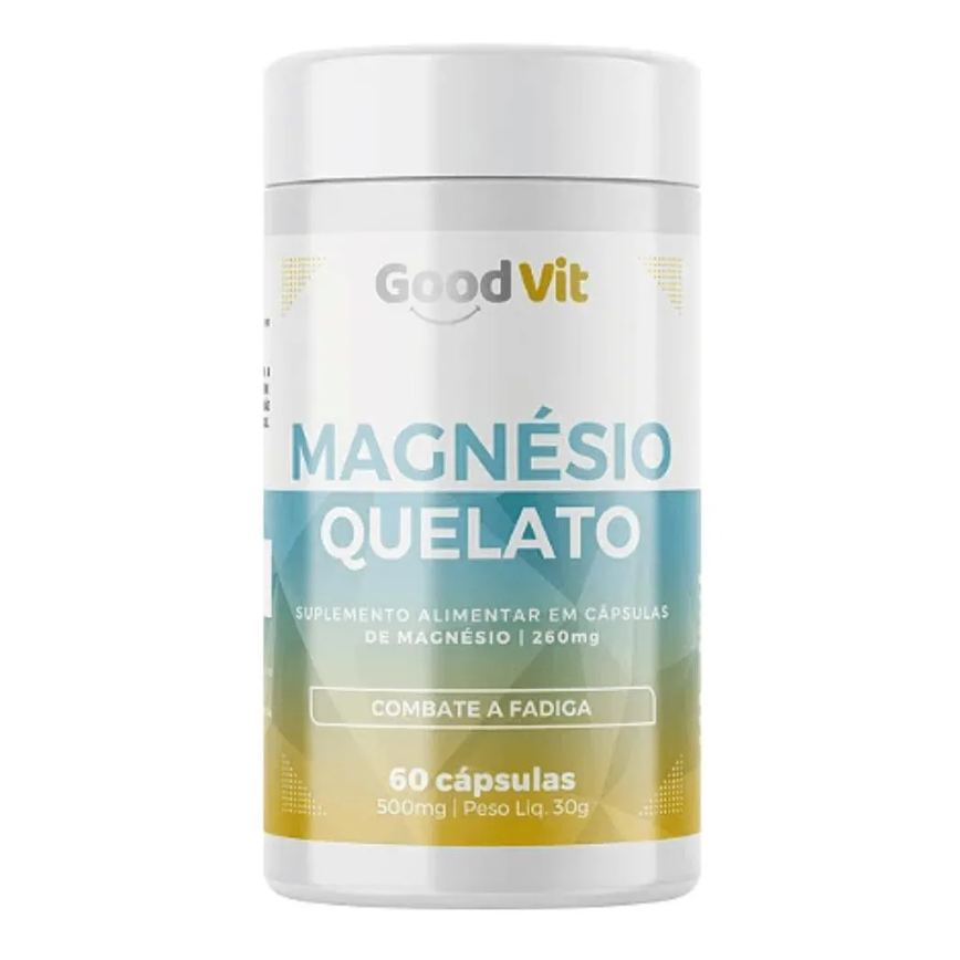 Magnésio Quelato C/60 cápsulas - Good Vit