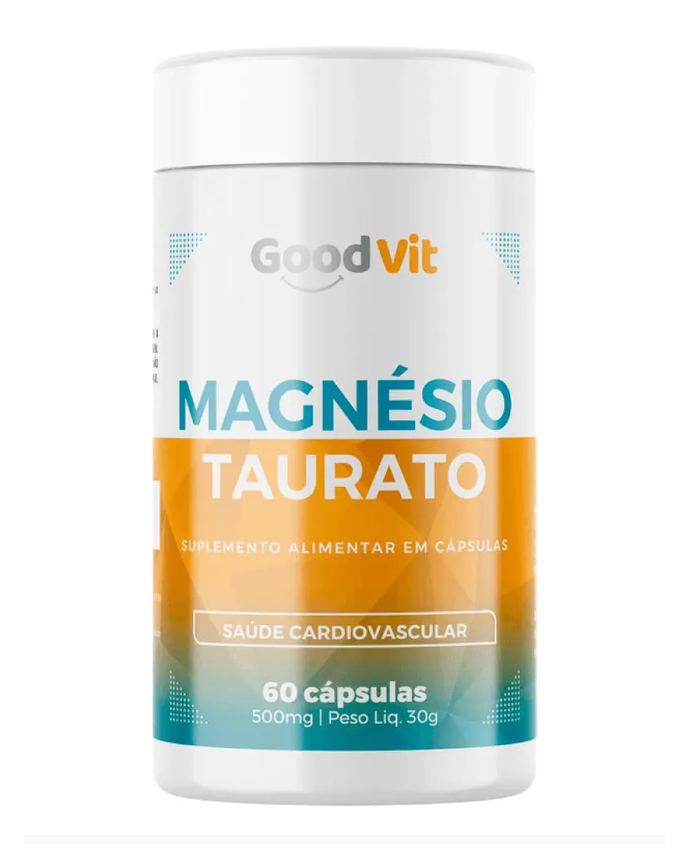 Magnésio Taurato C/60 cápsulas - Good Vit