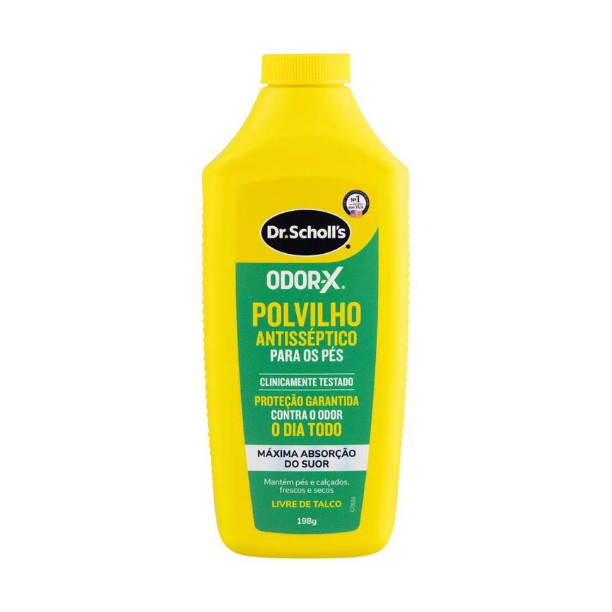 Polvilho Antisséptico para os Pés Dr. Scholl's 198g
