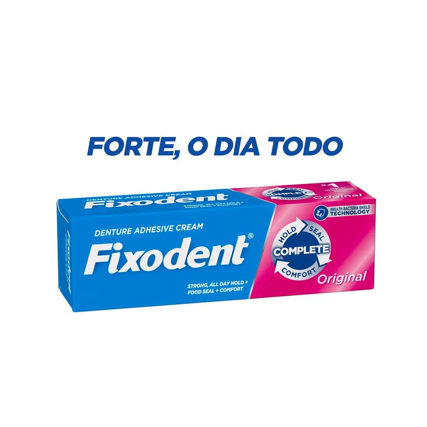 Creme Fixador de Dentadura Fixodent Original com 21g