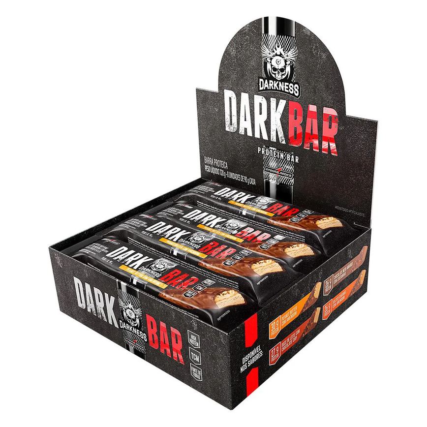 Dark Bar Caixa 8un - Peanut Butter com Amendoim