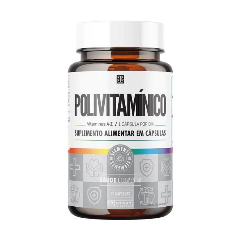 Polivitamínico 100% Idr (60 cápsulas) - Padrão: Único