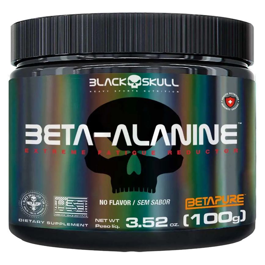 Beta Alanina Extreme Fatigue Reductor 100g Black Skull