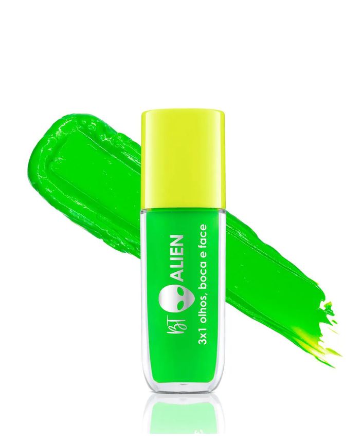 Bt Alien Sombra E Delineador Green Neon - Bruna Tavares